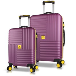 Zoozie Bags Set de Maletas de 2 Piezas en Damson